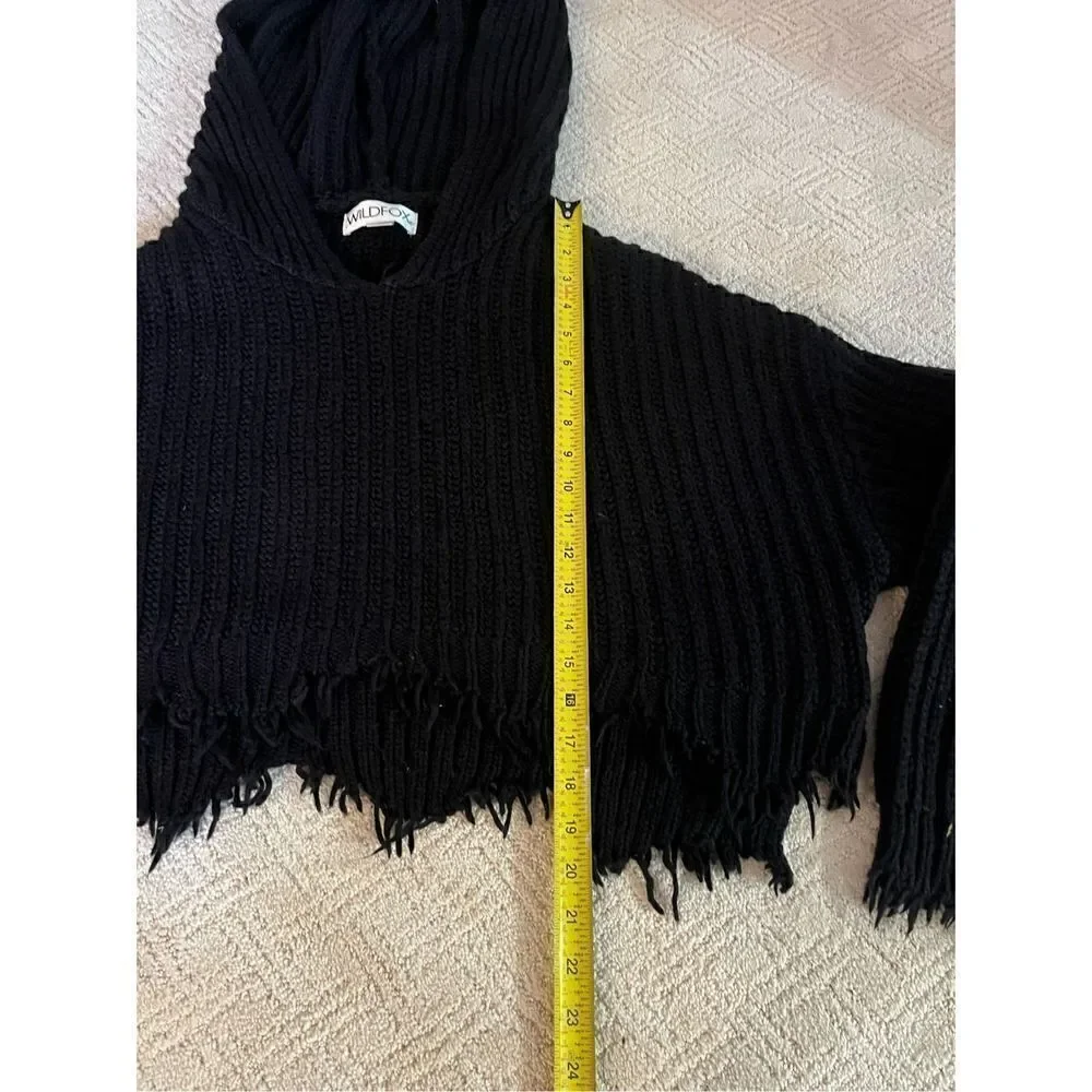 Wildfox Marley Crop Hoodie Sweater